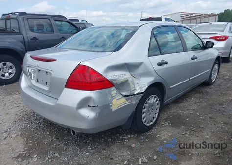 2007 Honda Accord Value z USA, uszkodzony, nr VIN 1HGCM56127A094452